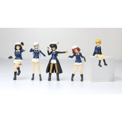 Figurines Ooarai Girls Academy Set Girls Und Panzer Das Finale Plastic Model