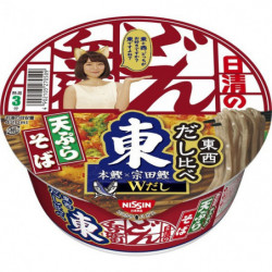 Cup Noodles Tempura Soba Donbei Dashikurabe Higashi Nissin Foods Édition Limitée