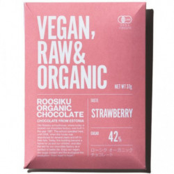 Chocolats Strawberry Vegan Raw Organic Tretes