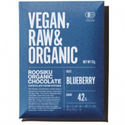 Chocolats Blueberry Vegan Raw Organic Tretes