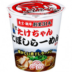 Cup Noodles Natsukashi Niboshi Ramen Takechan Sanyo Foods Édition Limitée