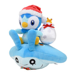Plush Piplup Mantyke Pokémon Christmas in the Sea