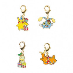 Porte-clés Métalliques Set Pikachu Pokémon Christmas in the Sea