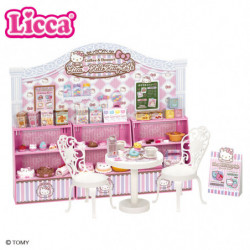 Figurine Licca Chan Sweets Cafe Hello Kitty