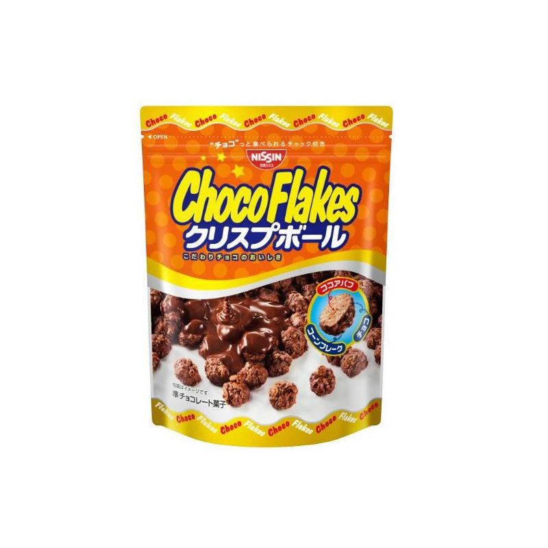Snacks Chocoflakes Crisp Ball Nissin Cisco - Meccha Japan