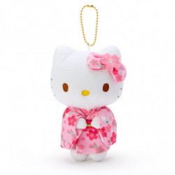 Plush Keychain Hello Kitty Sakura Kimono Ver.