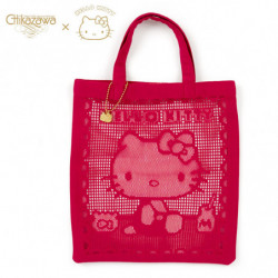 Eco Bag Red Hello Kitty Sanrio x Chikazawa Lace