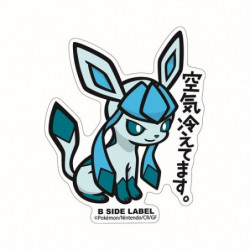 Sticker Glaceon Pokémon B-SIDE LABEL