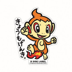 Sticker Chimchar Pokémon B-SIDE LABEL