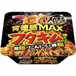 Cup Noodles Rebel MAX Pork Kimchi Abura Soba Acecook Limited Edition