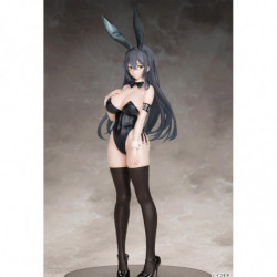 Figure Black Bunny Junior Real Face Ver. Illustrated By Ikomochi
