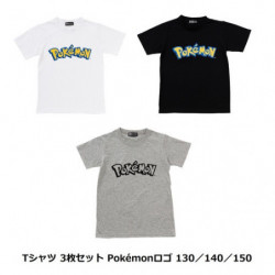 T-Shirt Pokémon Logo Set Enfant M