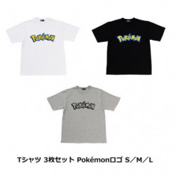 T-Shirt Pokémon Logo Set M