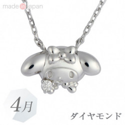 Necklace My Melody April Diamond Sanrio Birthstone