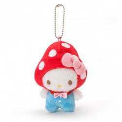 Plush Keychain Hello Kitty Mushroom Ver.