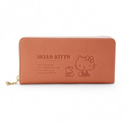 Wallet Real Leather Fastener Pink Ver. Hello Kitty