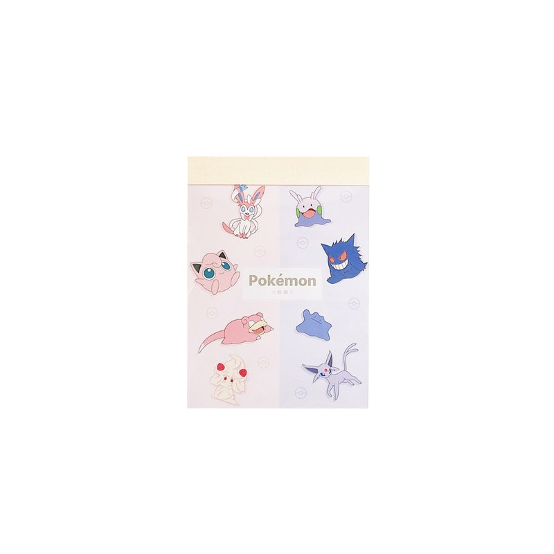Mini Memo Pokémon 2 Tone Color - Meccha Japan