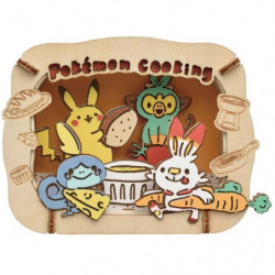 Paper Theater Wood Style Cooking Pokémon