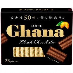 Chocolates Black 50 Large Ghana LOTTE