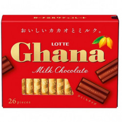 Chocolats Lait Large Ghana LOTTE