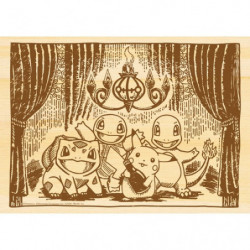 Wooden Jigsaw Puzzle Pikachu And Friends
