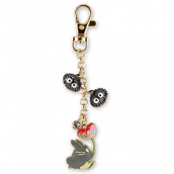 Porte-clés Métallique Ototoro Fleur Mon Voisin Totoro