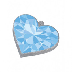 Nendoroid More Heart Base Diamond Cut Silver Glitter Nendoroid More