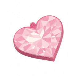 Nendoroid More Heart Base Diamond Cut Pink Glitter Nendoroid More