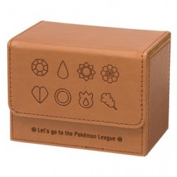 Boîte de Deck Pokémon Badges Marron