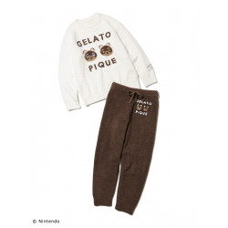 Pants Pullover Set Ladies Timmy Tommy Animal Crossing New Horizons meets GELATO PIQUE