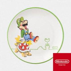 Assiette Mélamine Luigi Super Mario Family Life
