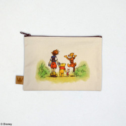 Canvas Pouch Hundred Acre Wood Kingdom Hearts