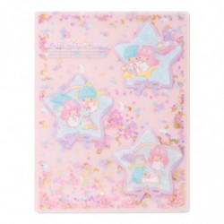 Clear File Little Twin Stars Sanrio Sequins