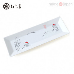 Long Square Plate Bow Hello Kitty Sanrio x Tachikichi