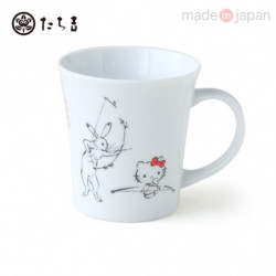 Mug Cup Bow Games Hello Kitty x Tachikichi