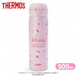 Bouteille Thermos Inoxydable 500ml Hello Kitty Rose