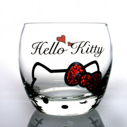 Glass Wink Candy Red Hello Kitty