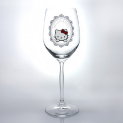 Wine Glass Hello Kitty