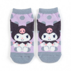 Socks Mokomoko Dot Kuromi