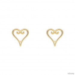 Single Earring Yellow Gold K18 Kingdom Hearts x U Treasure