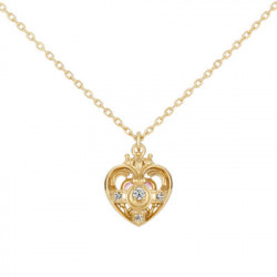 Necklace Cosmic Heart Yellow Gold K18 Sailor Moon x U Treasure
