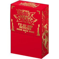 Deck Box SEVENS RUSH Rouge Yu-Gi-Oh!