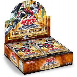 Display Lightning Overdrive YuGiOh TCG Japan