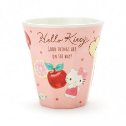 Plastic Cup With Snacks Fruits Hello Kitty