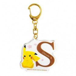 Porte-clés Acrylique Initiale S Pokémon