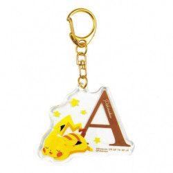 Porte-clés Acrylique Initiale A Pokémon