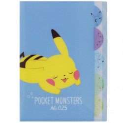 Pochettes Transparentes Die Cut Pikachu Bleu Pokémon