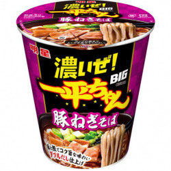 Cup Noodles Intense Pork Green Onions Soba BIG Ippei Chan Myojo Foods