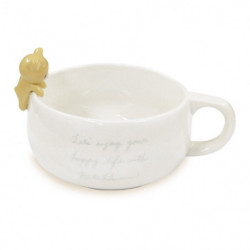 Soup Mug White Ver. Rilakkuma Pottery Series