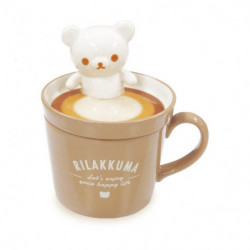 Mug Cup Latte Art Brown Ver. Rilakkuma Pottery Series